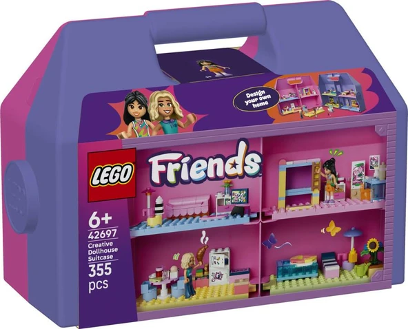 LEGO Friends 42697 Creative Dollhouse Suitcase ürün görseli 1