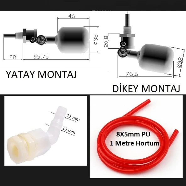YATE10 Mini Şamandıra Seti Çok Amaçlı - Resim 3