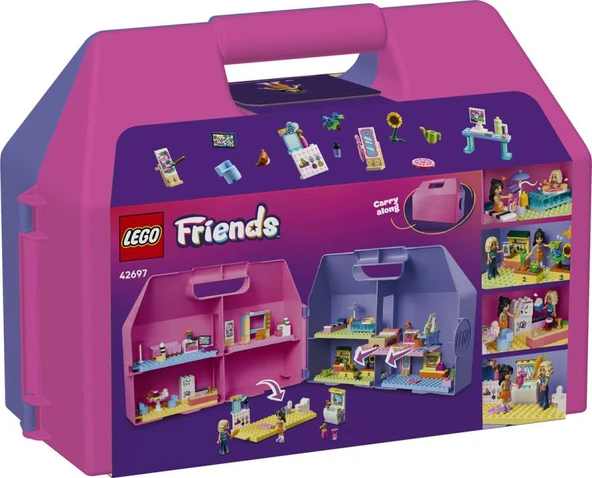 LEGO Friends 42697 Creative Dollhouse Suitcase - Resim 2