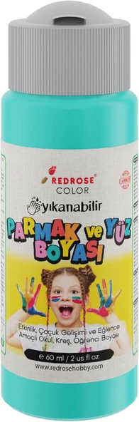 Red Turkuaz Parmak Boyası 60 Ml ürün görseli 1