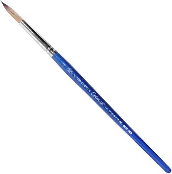 Winsor & Newton Cotman Seri 111 Kısa Saplı Sentetik Yuvarlak Fırça, N: 8 ürün görseli 1