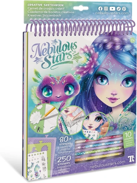 Nebulous Stars Yaratıcı Eskiz Defteri - Nenuphia 11132, 6+ ürün görseli 1