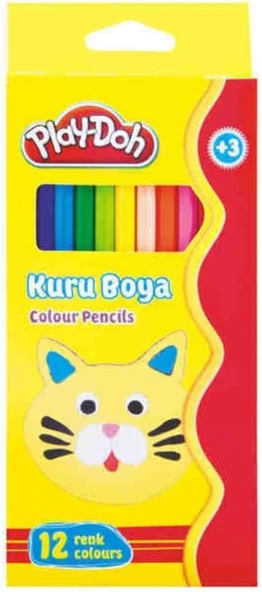 Play-Doh Kuruboya 12 Renk Tam Boy ürün görseli 1
