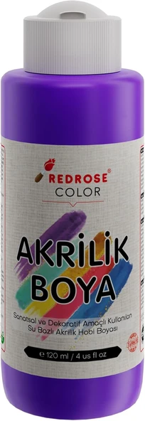 Red Mor Akrilik Boya 120 Ml ürün görseli 1