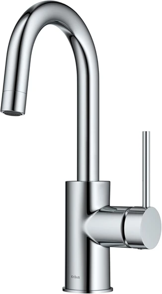 Kraus Kpf-2600Ch Mateo-Tek Kollu-Mutfak Armatürü, Krom ürün görseli 1