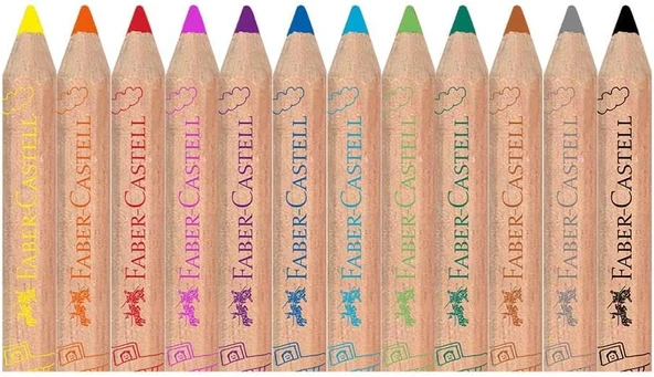 Faber-Castell Little Creatives Jumbo, Yb, 12 Renk ürün görseli 1