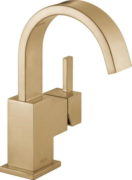 Musluk 553Lf-Cz Vero Single Centerset Musluk Bataryası Banyo Musluk, Şampanya Bronz ürün görseli 1
