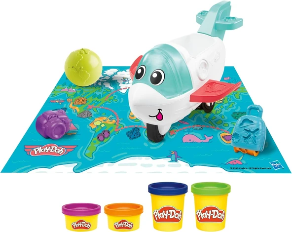 Play-Doh Uçak Kaşifi Başlangıç Oyun Seti ürün görseli 1