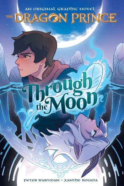 Through The Moon: A Graphic Novel (The Dragon Prince Graphic Novel #1) ürün görseli 1