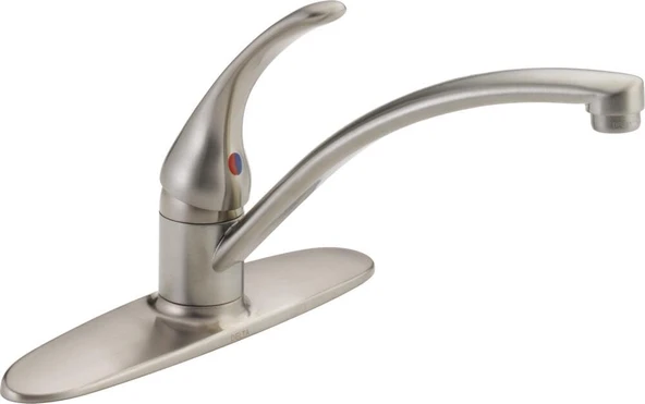 Faucet Vakıflar Tek Kolu Evye Bataryası, Paslanmaz B1310Lf-Ss ürün görseli 1