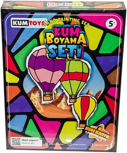 5454 Kumtoys Kum Boyama Seti ürün görseli 1