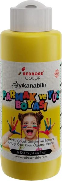 Sarı Parmak Boyası 120Ml ürün görseli 1