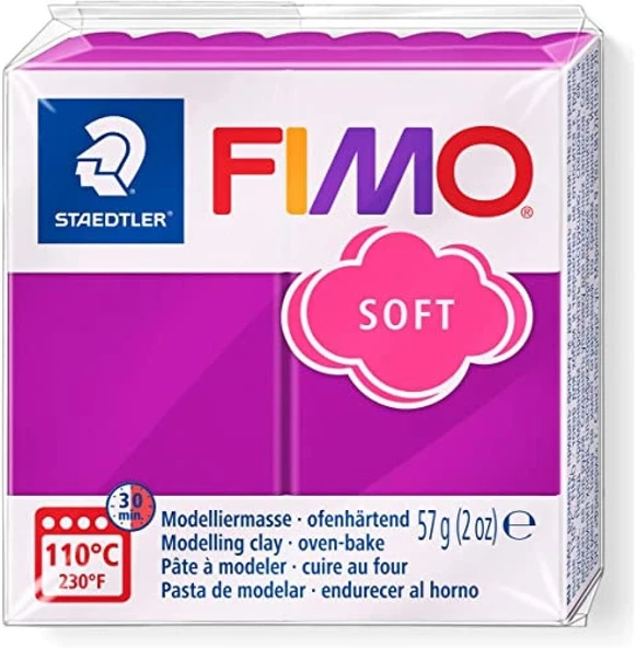 Fimo 8020-61 Fimo Modelleme Kili 57 Gr. Mor Menekşe ürün görseli 1