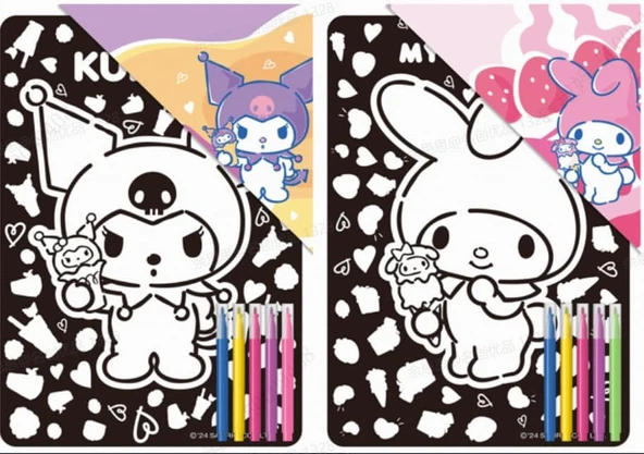Sanrio Hello Kitty Arkadaşları Boyama Seti (2 Çeşitli Model)(B) ürün görseli 1