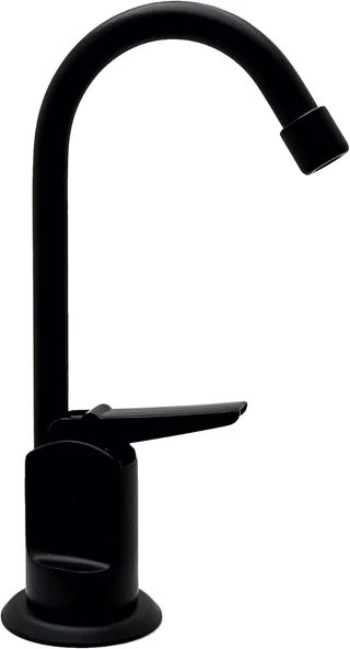 Westbrass R203-Nl-62 6 "Touch-Flo Stil Saf Su Sebili Musluk, Mat Siyah ürün görseli 1