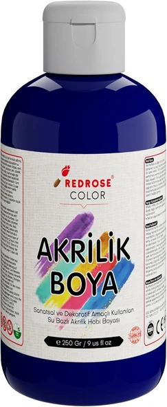 Red Lacivert Akrilik Boya 250 Gr ürün görseli 1