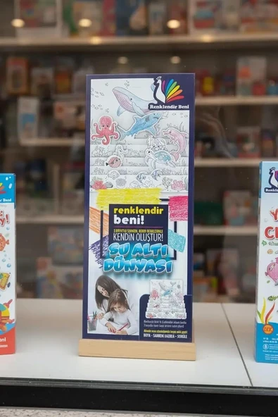 Miniso Rb Su Altı Dünyası Boyama Sahnesi, 801200044 ürün görseli 1