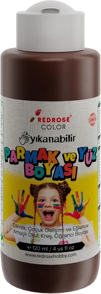 Red Kahverengi Parmak Boyası 120 Ml ürün görseli 1