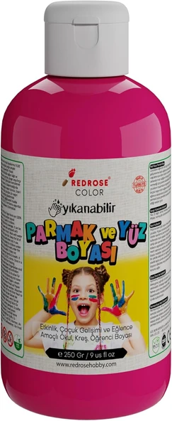 Red Fuşya Parmak Boyası 250 Gr ürün görseli 1
