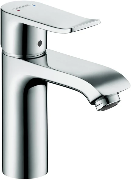 Hansgrohe Metris Zamansız Kolay Temizleme 1-Kulp 1 7" Uzunluğunda Krom Banyo Lavabo Bataryası, 31204001 ürün görseli 1