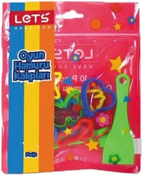 Oyun Hamuru Kalıpları 8 Parça L-8411 ürün görseli 1