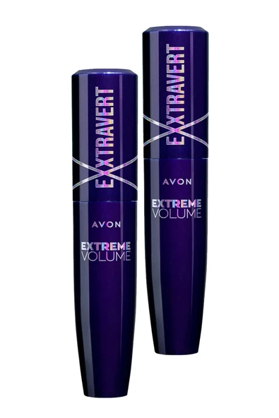 Exxtravert Ekstra Hacim Veren Maskara 9 Ml. Blackest Black İkili Set ürün görseli 1