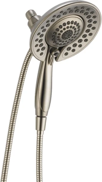 5-Spray Touch-Clean In2Ition 2'Si 1 Arada Hortumlu Çift El Tipi Duş Başlığı, Paslanmaz 58569-Ss-Pk ürün görseli 1