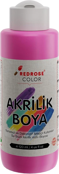 Red Pembe Akrilik Boya 120 Ml ürün görseli 1