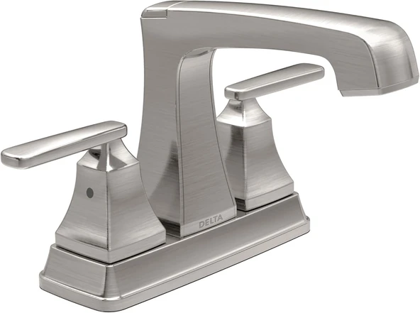 Faucet Ashlyn Centerset Banyo Bataryası Fırçalanmış Nikel, Banyo Lavabo Bataryası, Elmas Sızdırmazlık Teknolojisi, Metal Tahliye Grubu, Paslanmaz 2564-Ssmpu-Dst ürün görseli 1