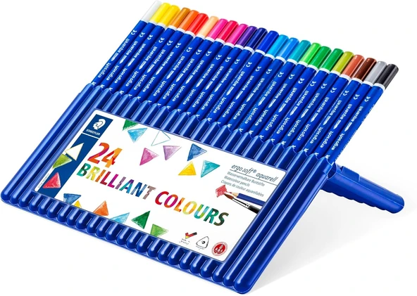 Staedtler 156 Sb24 Ergosoft Kuru Boya Kalemi ürün görseli 1