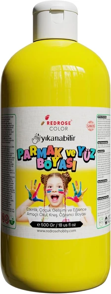 Sarı Parmak Boyası 500Gr ürün görseli 1