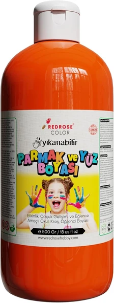 Red Turuncu Parmak Boyası 500 Gr ürün görseli 1