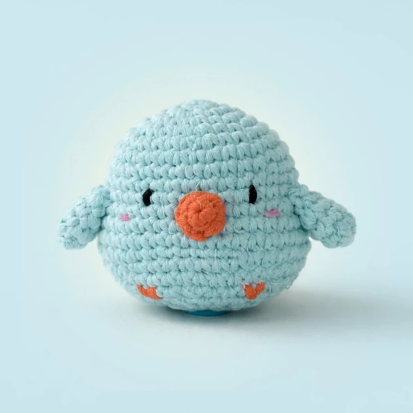Mini Penguen Örgü Kiti - Amigurumi Tığ Kitimini Penguen Örgü Kiti - Amigurumi Tığ Kiti ürün görseli 1