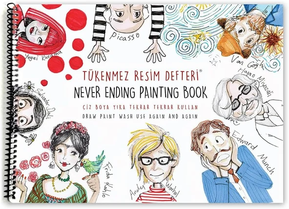 Funny Mat Tükenmez Resim Defteri 3, 25X35Cm ürün görseli 1