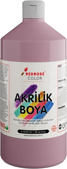 Red Pembe Akrilik Boya 1000 Gr ürün görseli 1