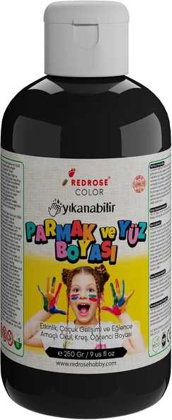 Siyah Parmak Boyası 250Gr ürün görseli 1