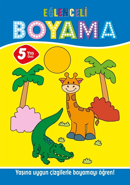 Eğlenceli Boyama - 5 Yaş Üstü 4'Lü Pastel Boya Hediyeli ürün görseli 1