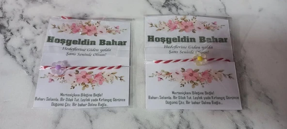 Benim Marifetlerim - Karışık Modelli Marteniçka Bileklik 1 Adet ürün görseli 1