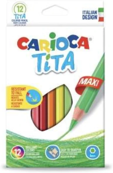 Carioca Tita Ma X I Kuru Boya Kalemi 12'Li ürün görseli 1