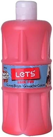 Let'S Have Fun L-5103 Guvaş Boya, Kırmızı, 500 Ml ürün görseli 1