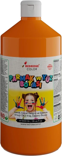 Red Turuncu Parmak Boyası 1000 Gr ürün görseli 1