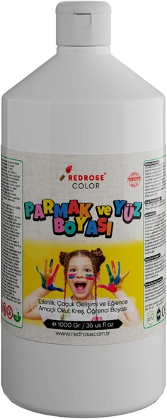 Red Beyaz Parmak Boyası 1000 Gr ürün görseli 1