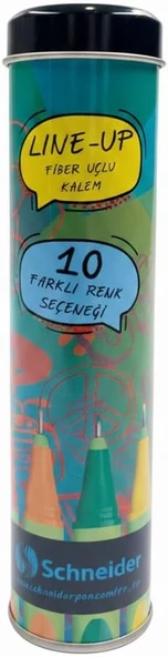Schneider Line-Up Metal Tüp 10'Lu Set ürün görseli 1