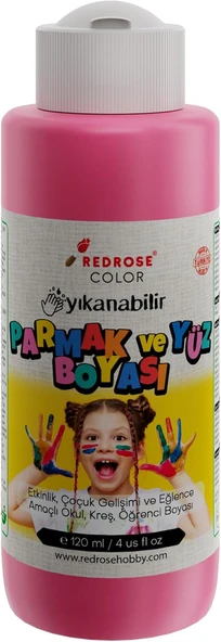 Pembe Parmak Boyası 120Ml ürün görseli 1