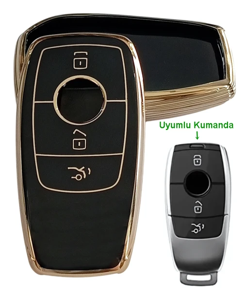 Mercedes B C E Sınıfı C180 C200 Glc Cla Cle Amg Gls Gla Uyumlu Kumanda Anahtar Kılıfı ürün görseli 1