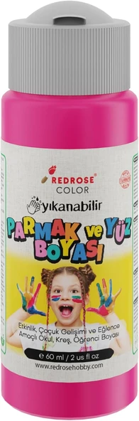 Red Fuşya Parmak Boyası 60 Ml ürün görseli 1