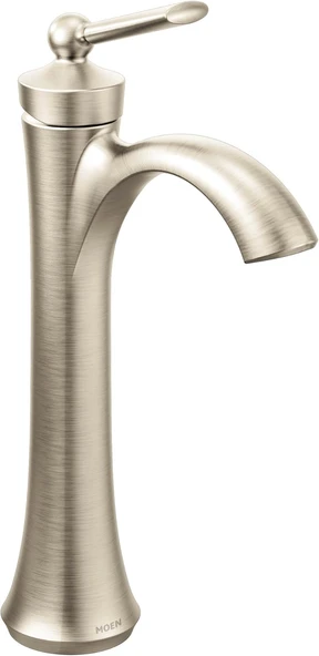 Moen 4507Bn Wynford One-Handle Yüksek Arc Gemi Banyo Musluk, Fırçalanmış Nikel ürün görseli 1