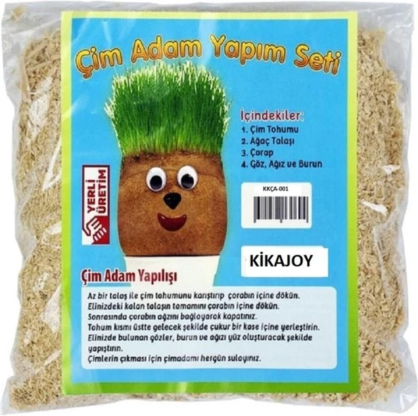 Kikajoy Çim Adam Yapım Seti ürün görseli 1