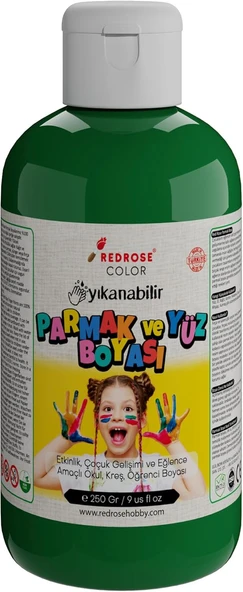 Yeşil Parmak Boyası 250Gr ürün görseli 1