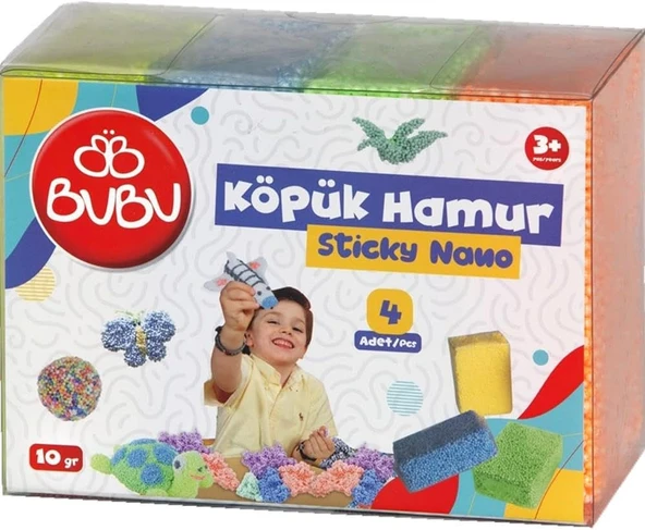 Bu-Bu Köpük Hamur 4X10Gr.(Pvc) ürün görseli 1